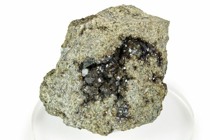 Iridescent, Rainbow Andradite Garnets - Norway #342337